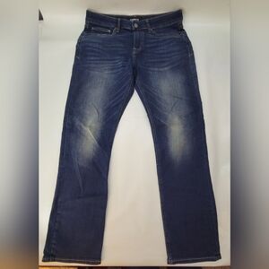Express Classic Straight Hyper Stretch Blue Jeans 31x32